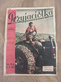Gazeta Przyjaciolka rok 1953