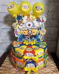 Tort papierowy do wypelnienia minionki 26 pudelek