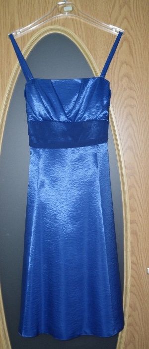 Sukienka wieczorowa kobalt r. 36