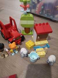 Lego duplo traktor i zwierzęta w gospodarstwie 10950
