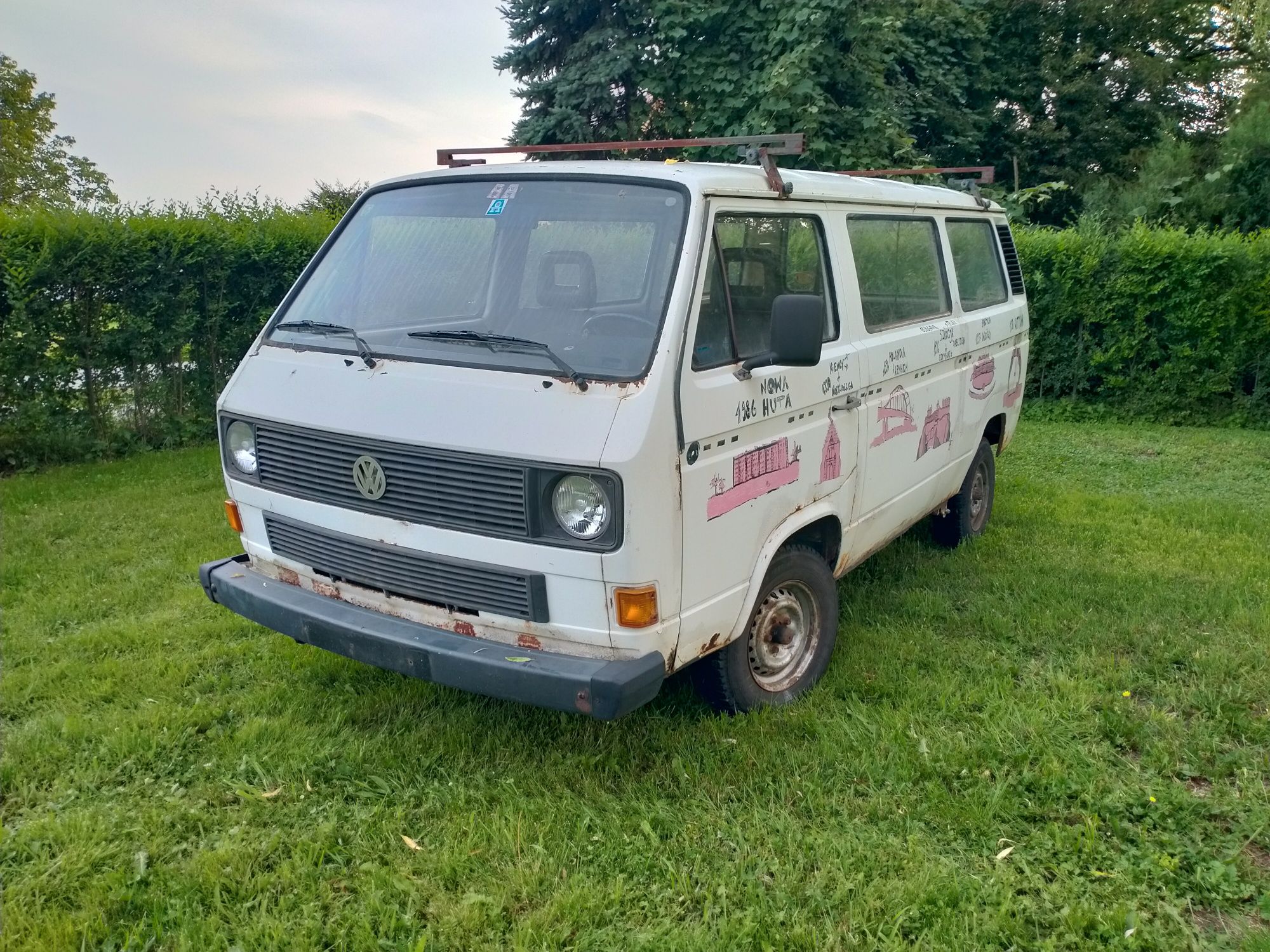 VW transporter. T-3.