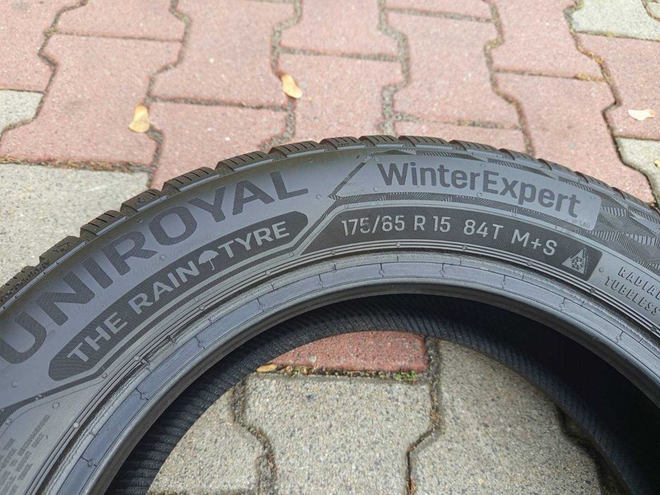 175/65/15 komplet opon Uniroyal i Nokian zima dot 4423 i 3121