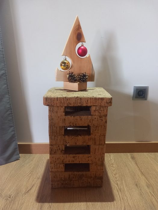 Árvore de Natal decorativa - artesanato