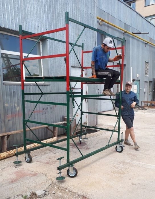 Вышка-тура строительная, подмость передвижная, цена от производителя!