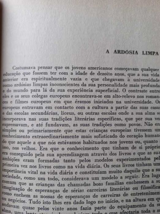 A Cultura Inculta - Allan Bloom