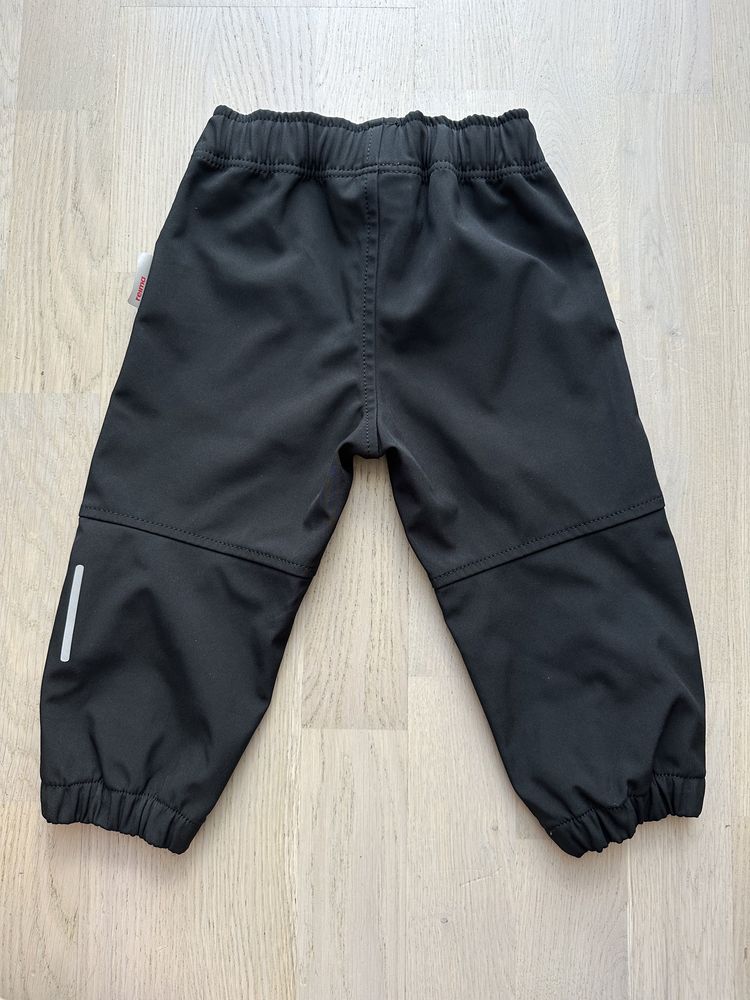 Spodnie reima softshell 80 (+6), kolor Czarny, Uniseks