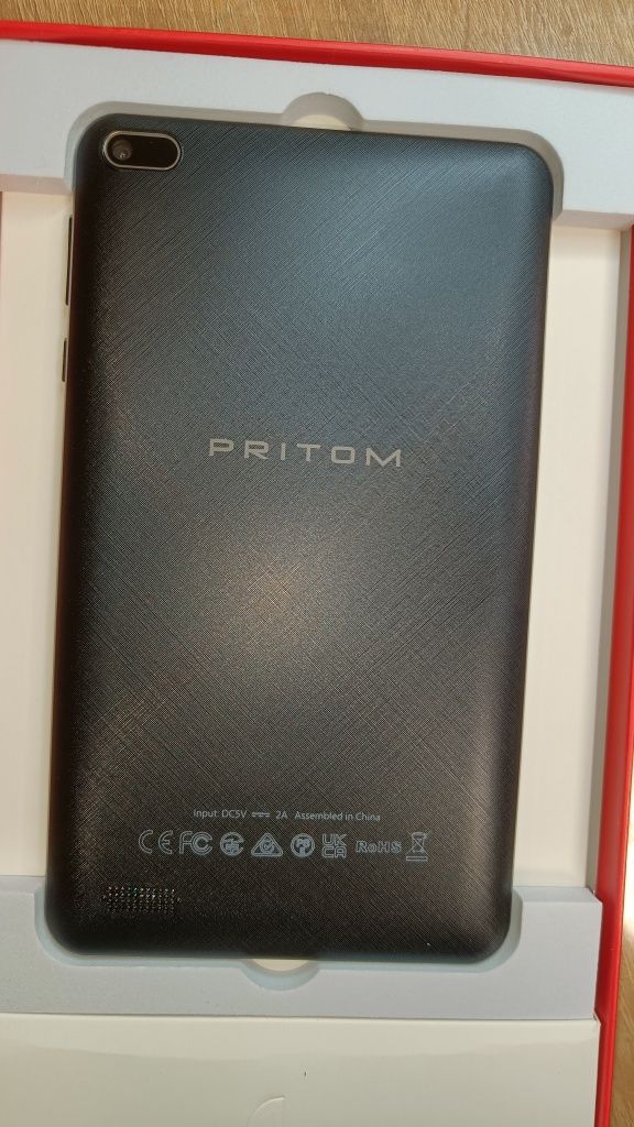 PRITOM 7-дюймовый планшет с четырёхъядерным процессором, ОЗУ 32 ГБ, ПЗ