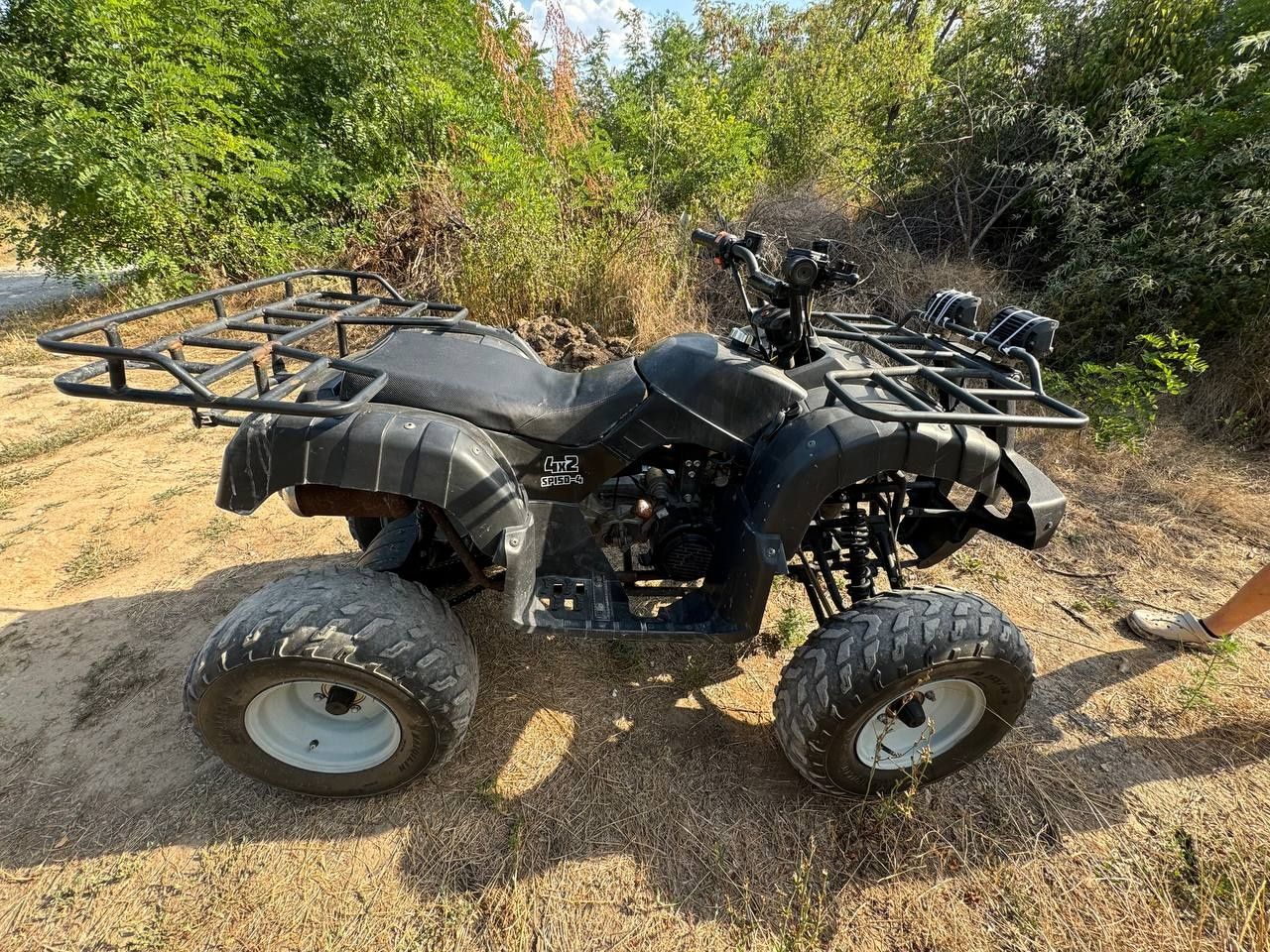 Spark sp150-4 квадроцикл