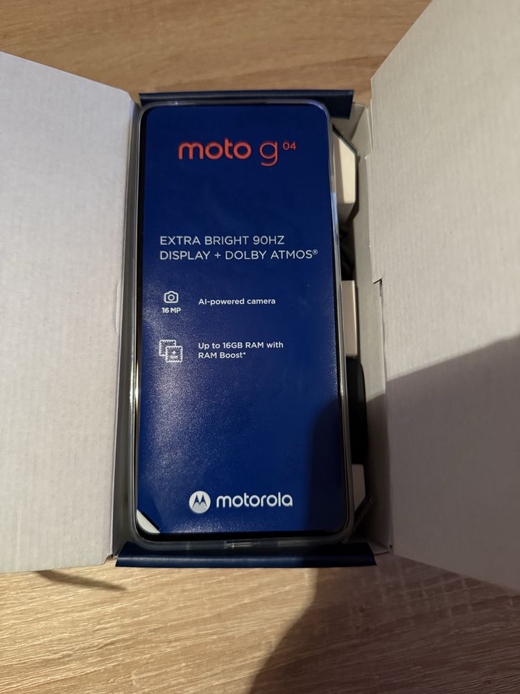 Nowy telefon moto g 04 128gb