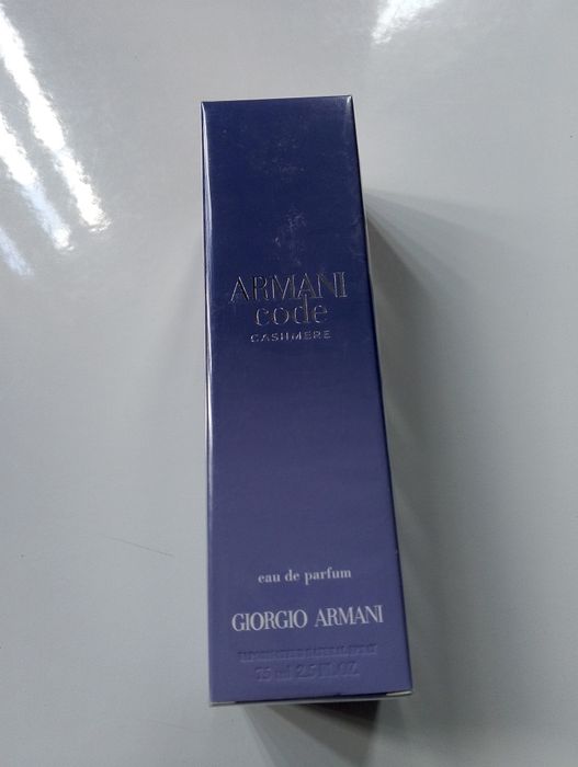 Armani Code Cashmere 75ml marki Giorgio Armani. Nowy w folii