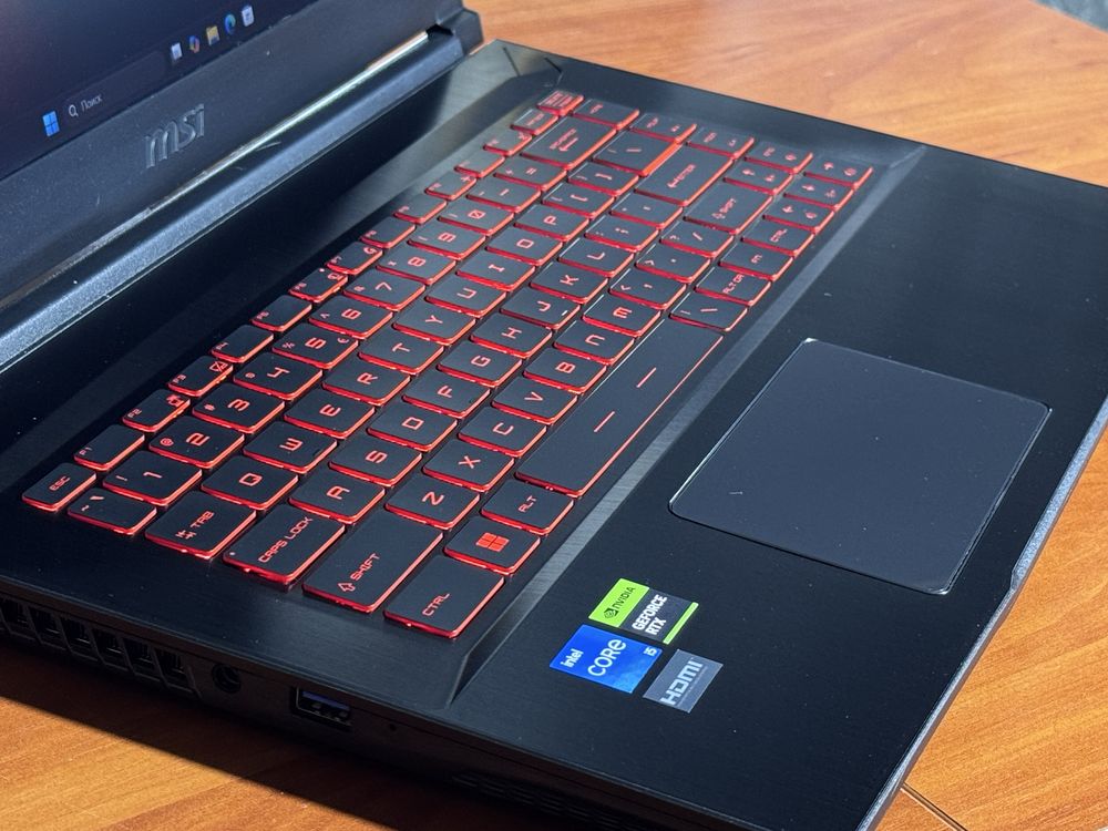 MSI RTX4050|i5-12gen|RAM16|144Hz|512GB