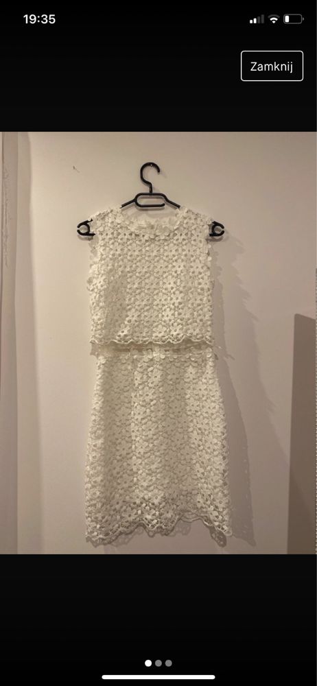 Sukienka biała letnia