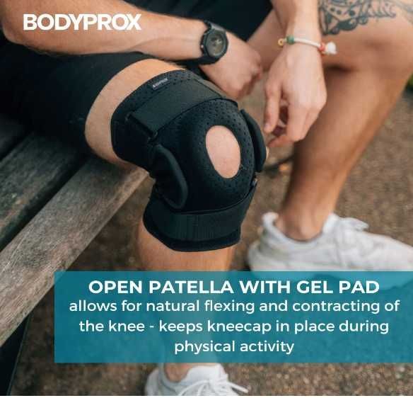 Zawiasowy stabilizator kolana dla mężczyzn i kobiet- rozmiar XL