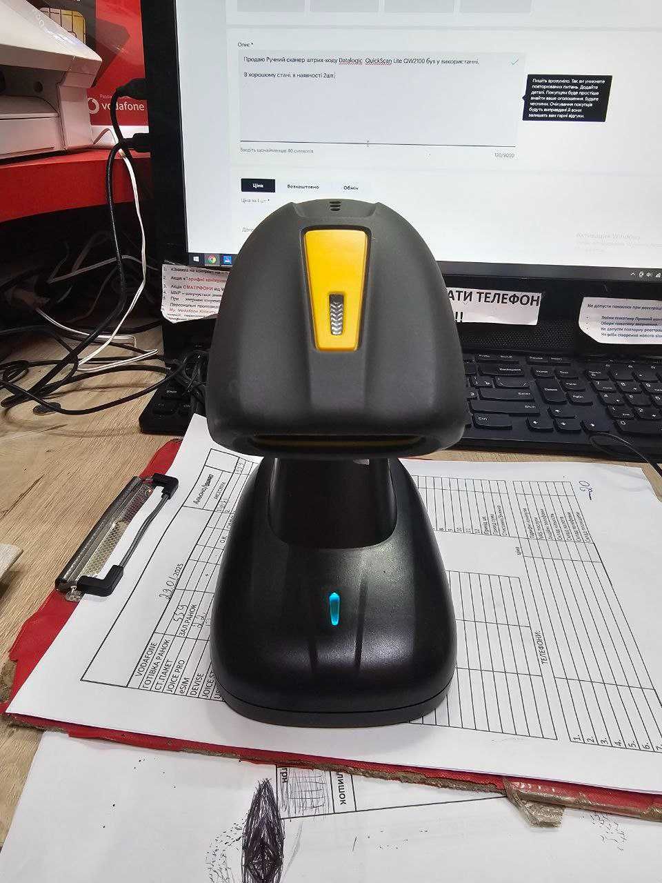 Ручний сканер штрих-коду Datalogic QuickScan Lite QW2100