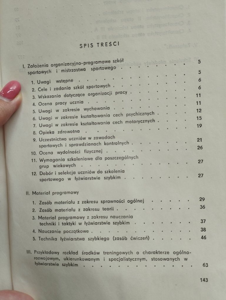 Łyżwiarstwo szybkie: program szkolenia