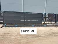 Brama przesuwna panelowa 4m SUPREME, ocynk ogniowy+ RAL, producent