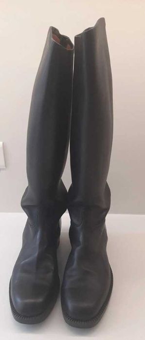 Botas cavalaria em pele