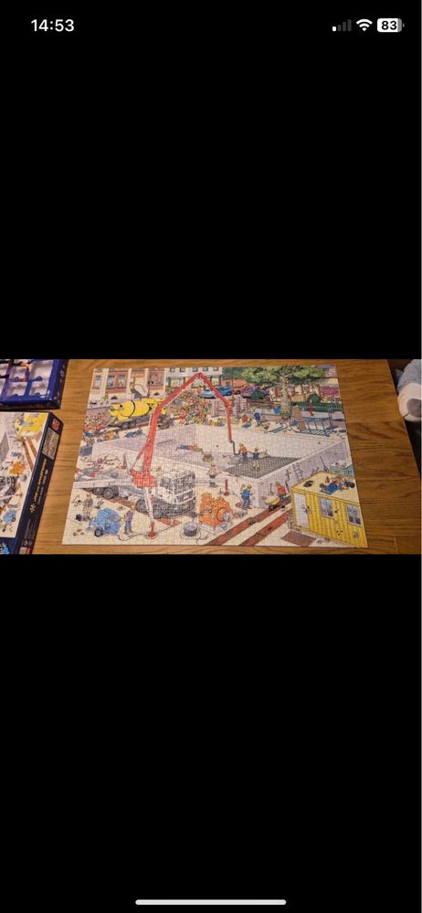 Puzzle Jan van Haasteren 1000 el. Plac budowy