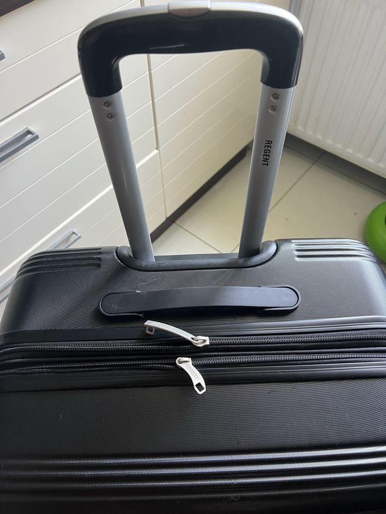 Walizka duża  podróżna Torba XXL czarna Regent lekka premium