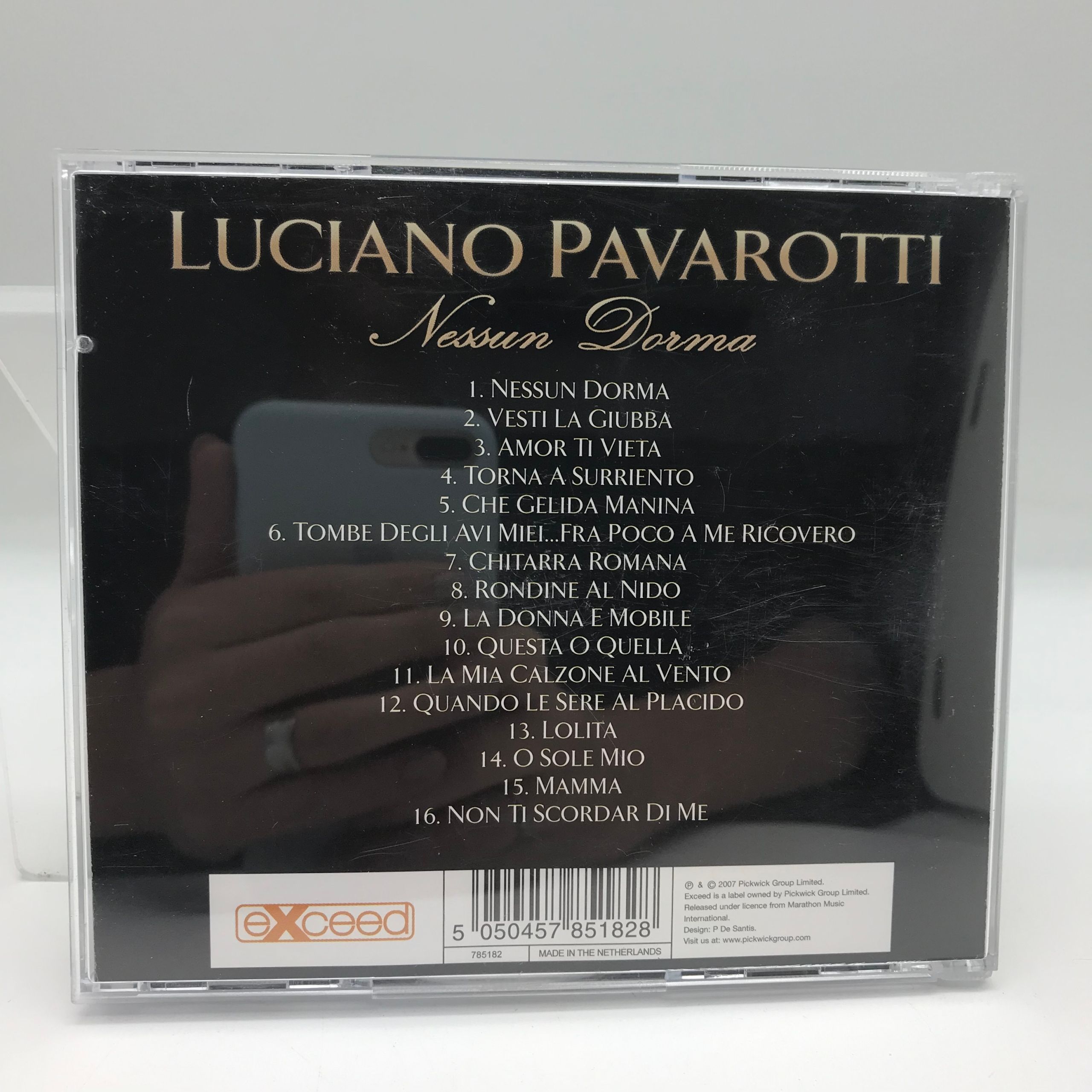 Cd - Pavarotti - Nessun Dorma