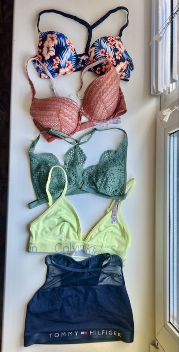 Victoria’s secret, calvin klein, tommy hilffiger бюсти оригінал топ