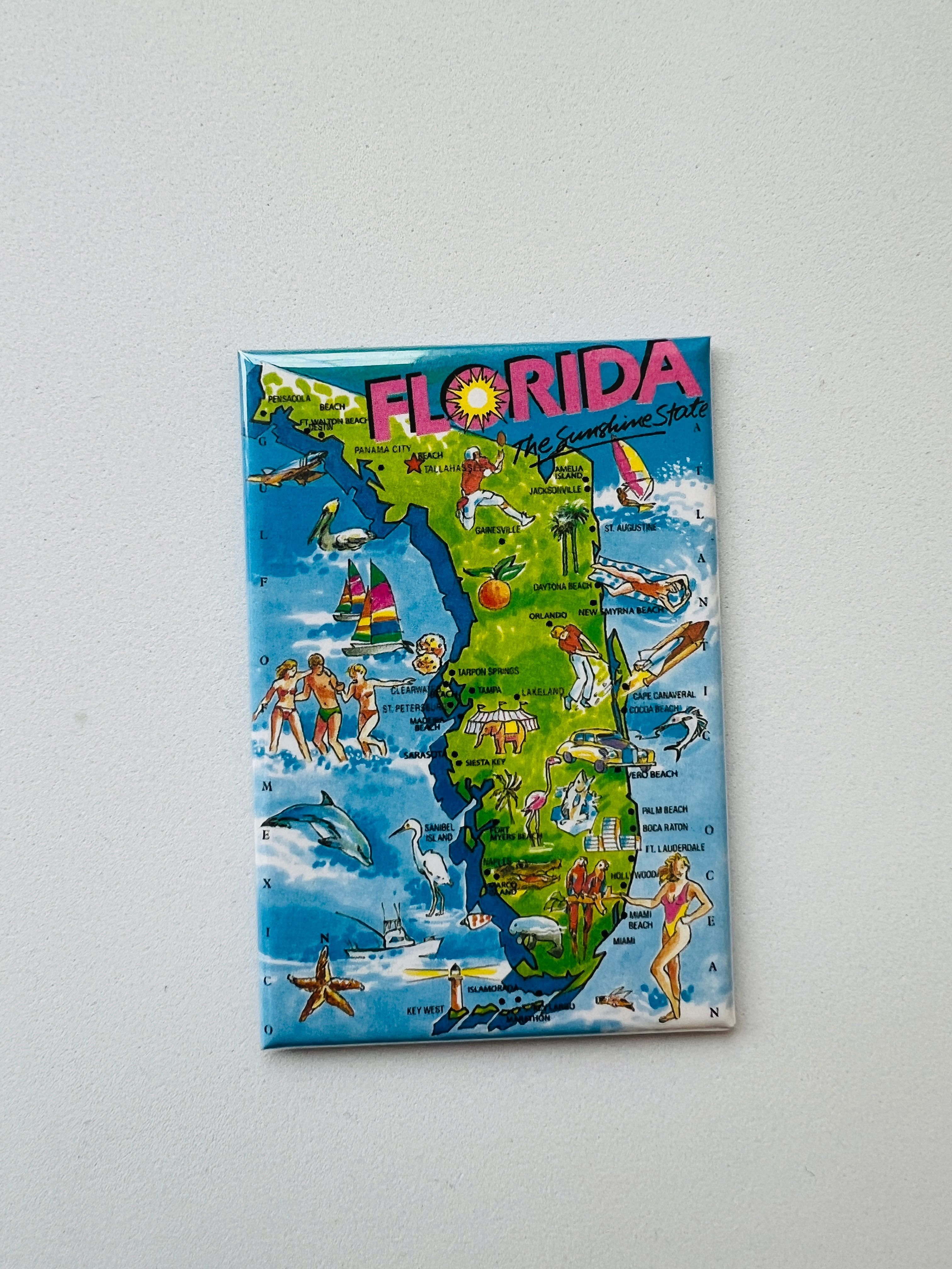 Магнітики  Флоріда Маямі на холодильник