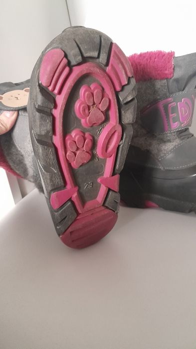 Buty zimowe dziecięce r.29 McKinley na rzep