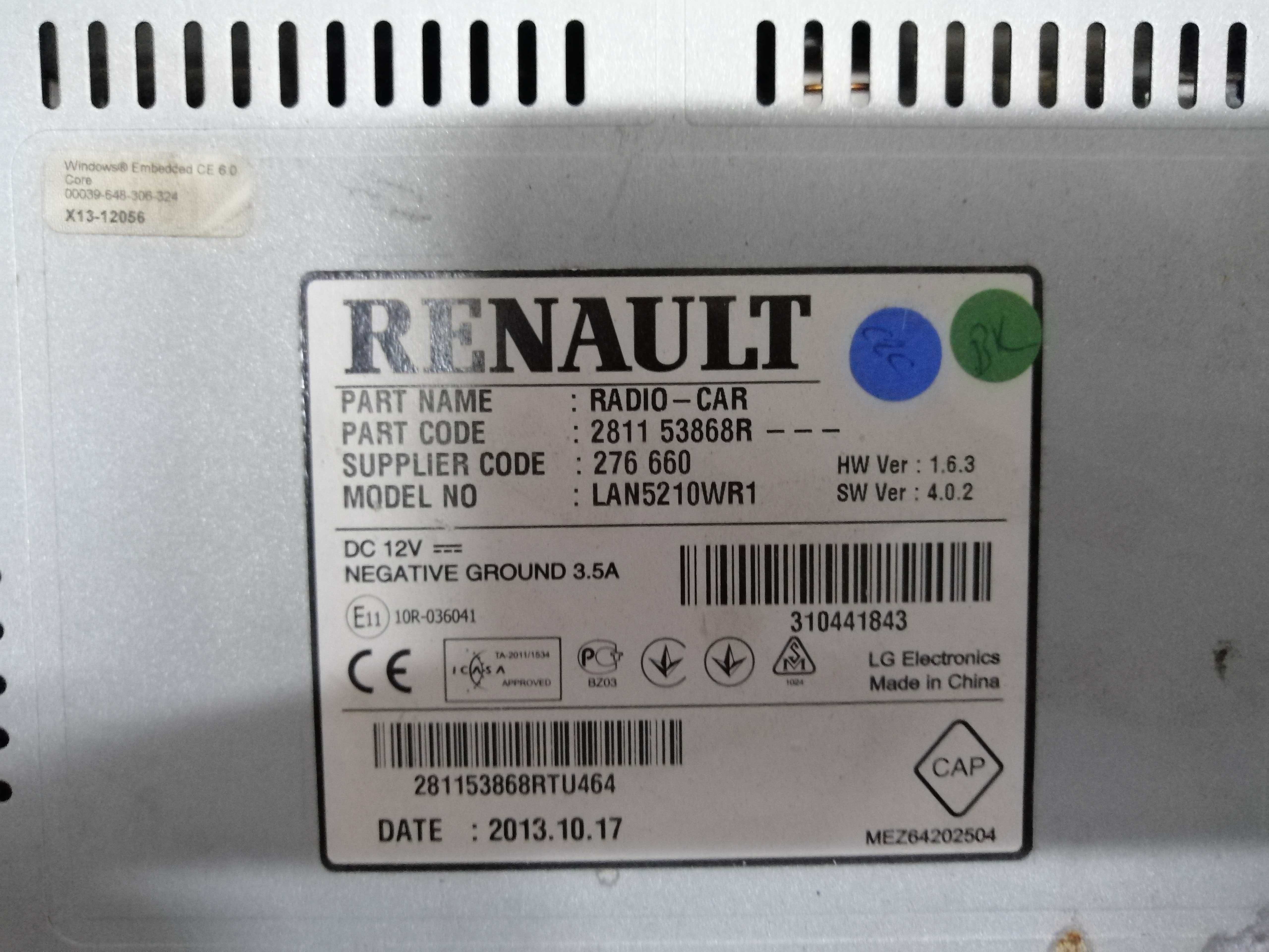 radio gps renault clio IV