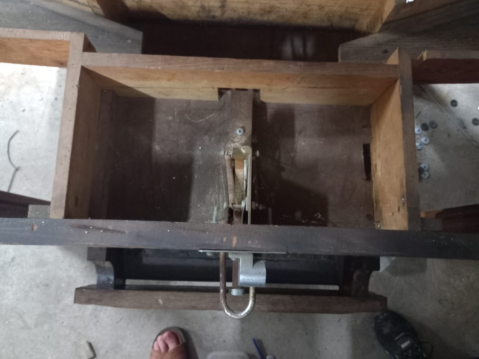 Mesa de matraquilhos