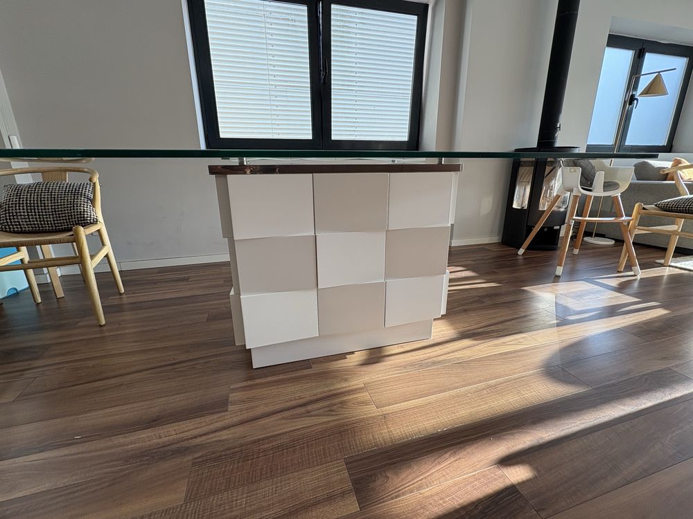 Mesa vidro Laskasas