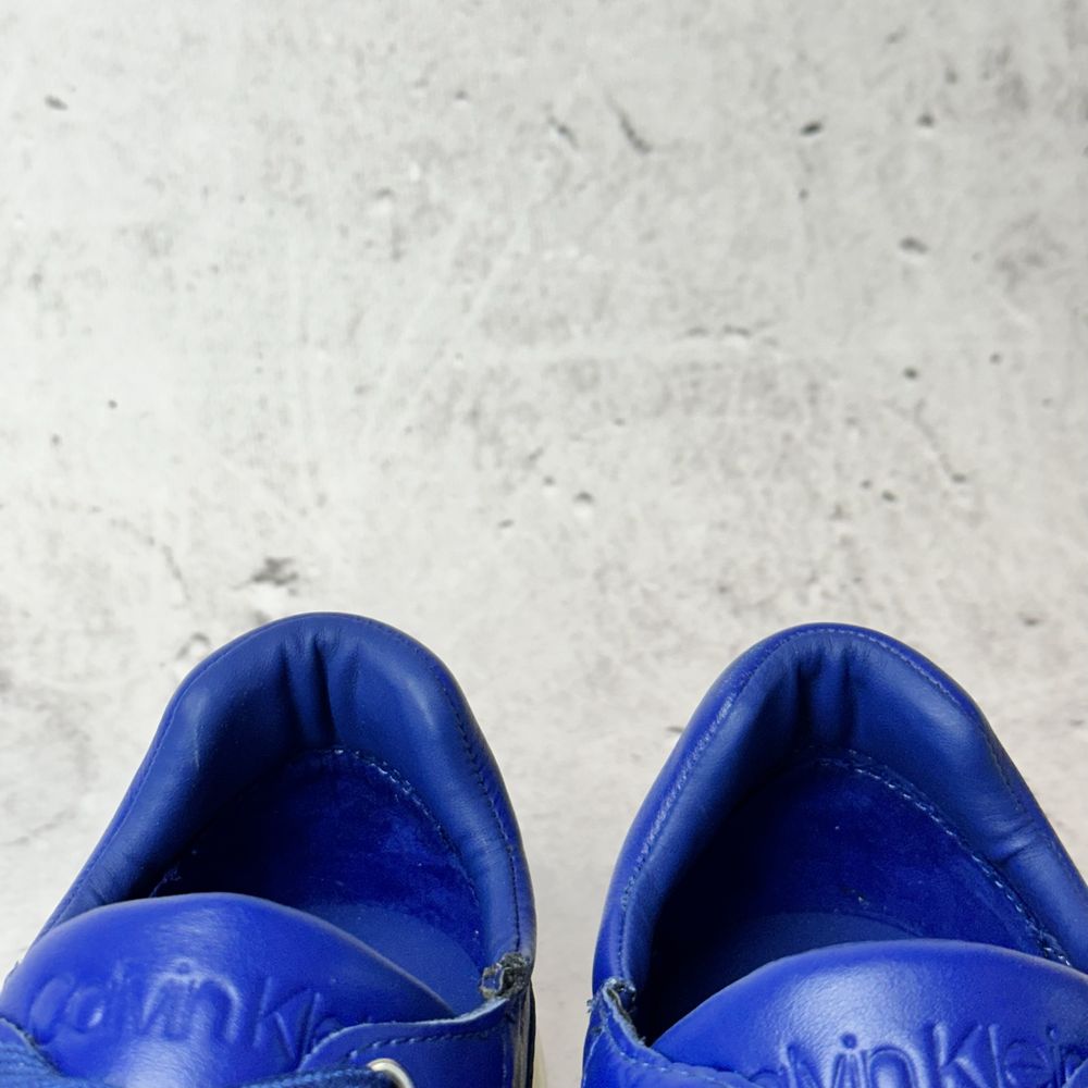 Buty Calvin Klein Calista Blue Leather  Size: 39 24,5 cm
