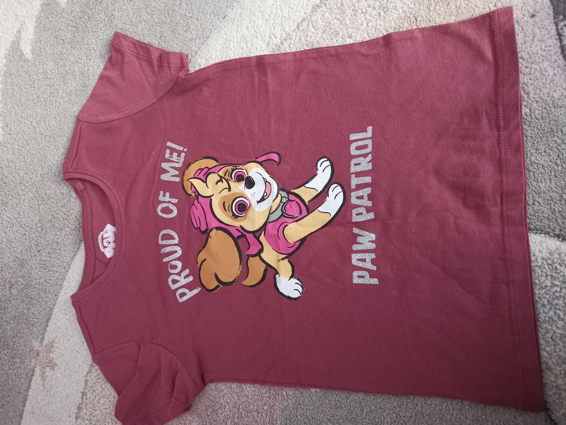 Koszulka sky psi patrol dla dziewczynki 128 nowa