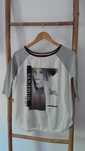 Blusa mangas 3/4