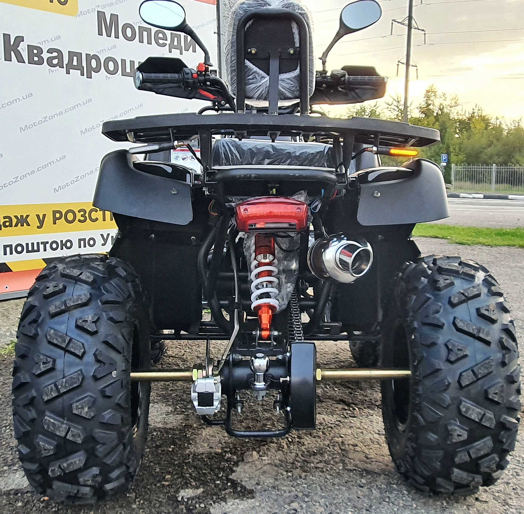 Квадроцикл Hamer 200куб. LED! +Доставка! качество ЕС! Graphite.