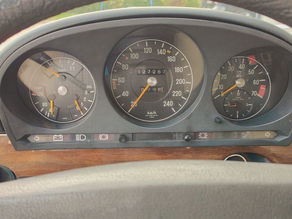 Mercedes W116 350SEL V8 Skrzynia manualna Przebieg 127tys Z Niemiec