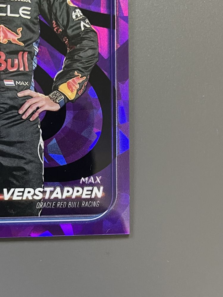 Max Verstappen Topps Chrome Sapphire Purple 2024 /10