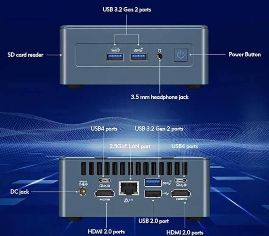 Mini komputer GEEKOM IT12 i5 12gen