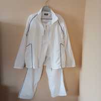 biały lekki  dres/ ubranie treningowe- 4 SPORTS-siateczkowa podszewka