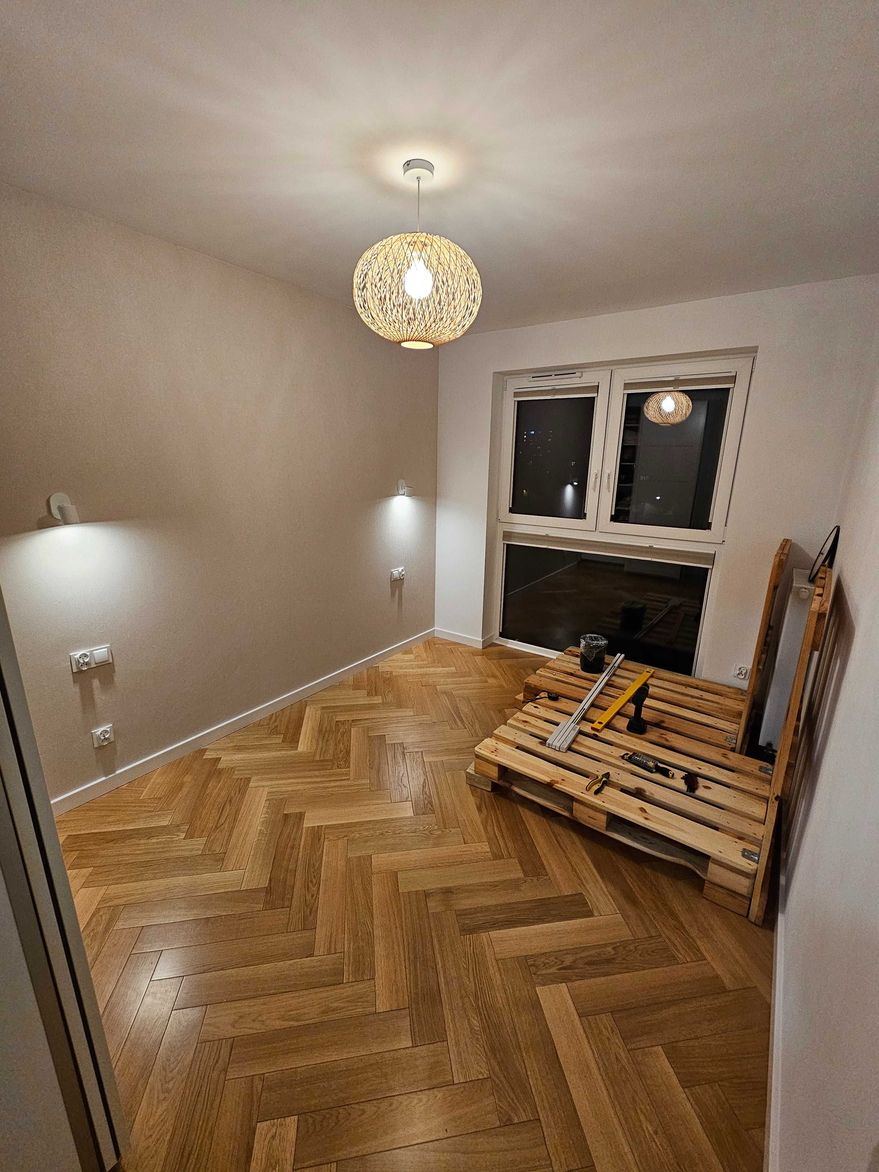 Łóżko z europalet 160x200 modułowe