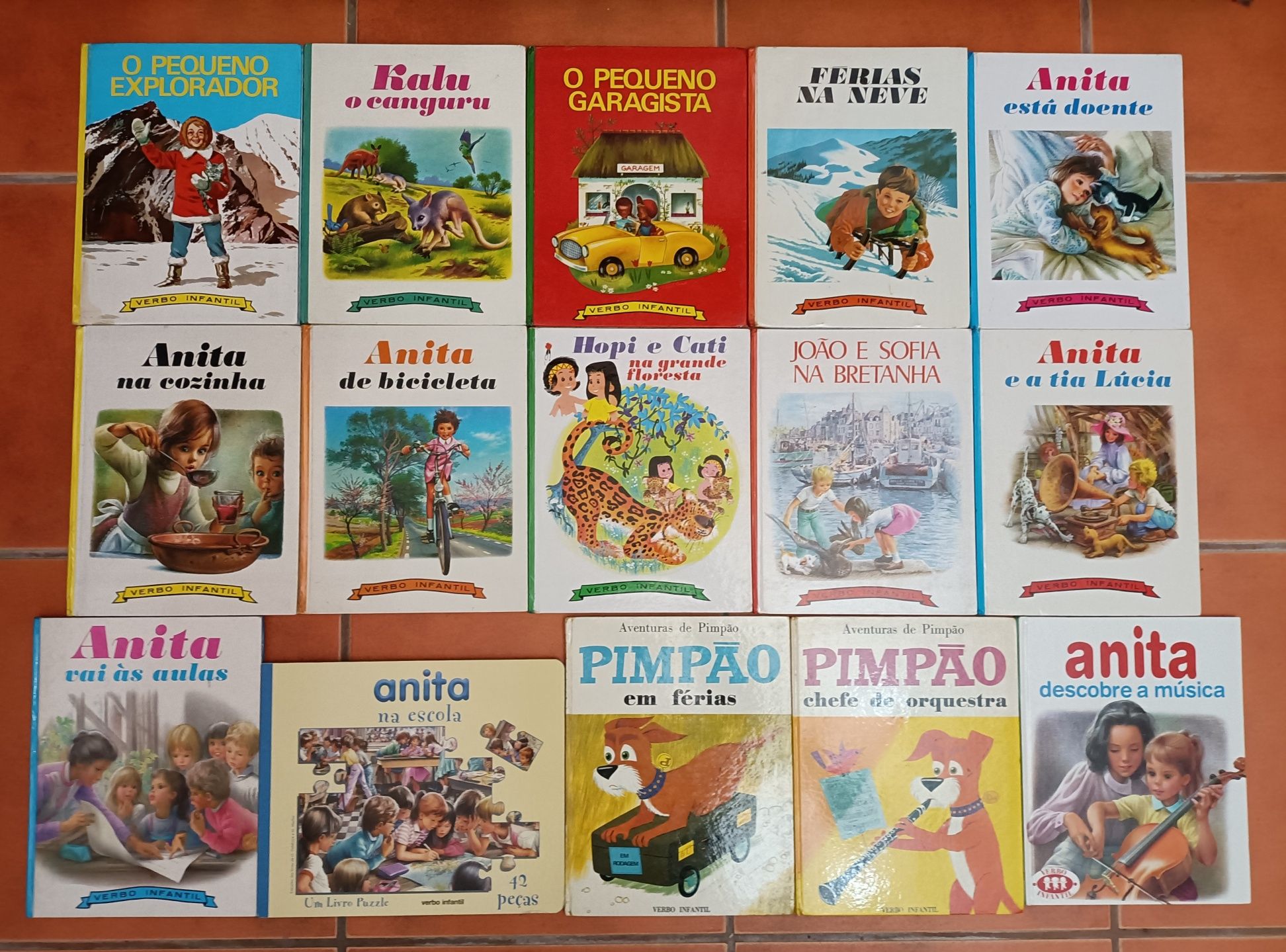 134 Livros da Anita e outros para crianças