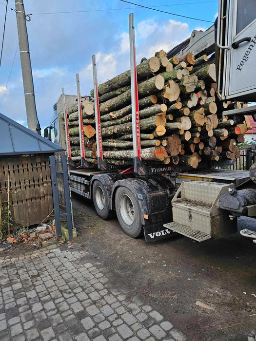 drewno kominkowe opałowe grab dąb brzoza Transport