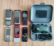 Kolekcja klasycznych telefonów Nokia E90 ta innych