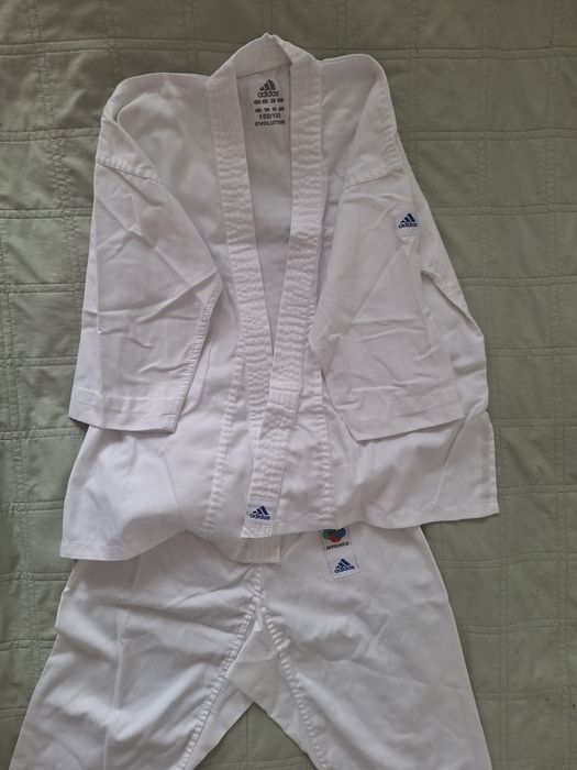 Kimono - białe  - rozm. 150/160, Adidas, judo, karate