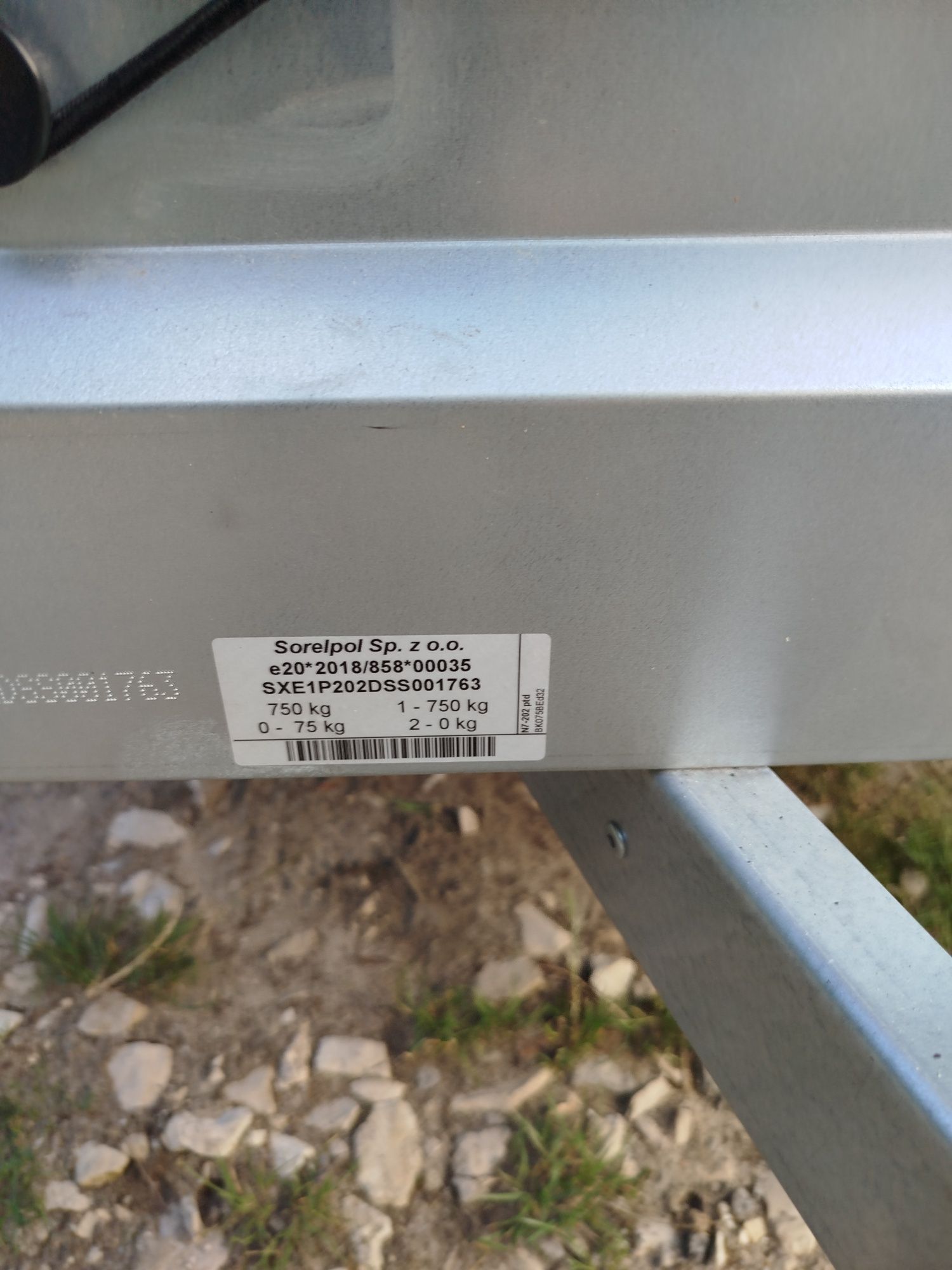 Neptun n 702 zarejestrowana ubezpieczona nowa przyczepka