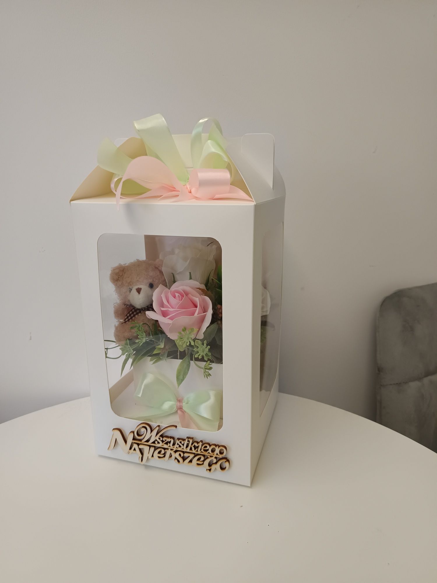 Flower boxy kwiaty mydlane