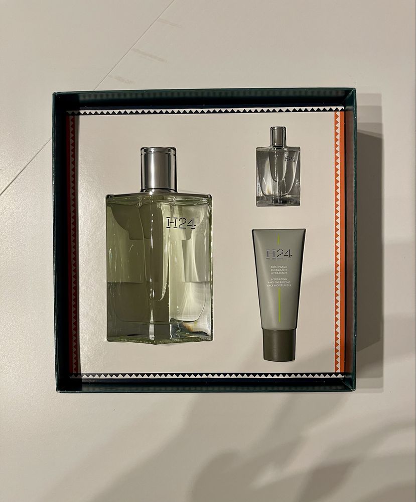 Zestaw Hermes H24 EDT 100 ml + balsam 20 ml + H24 EDT 5 ml