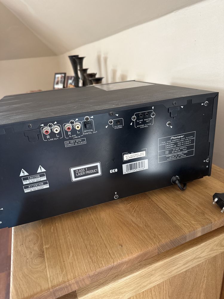 Pioneer PD-F1007 – zmieniarka CD, stan idealny!