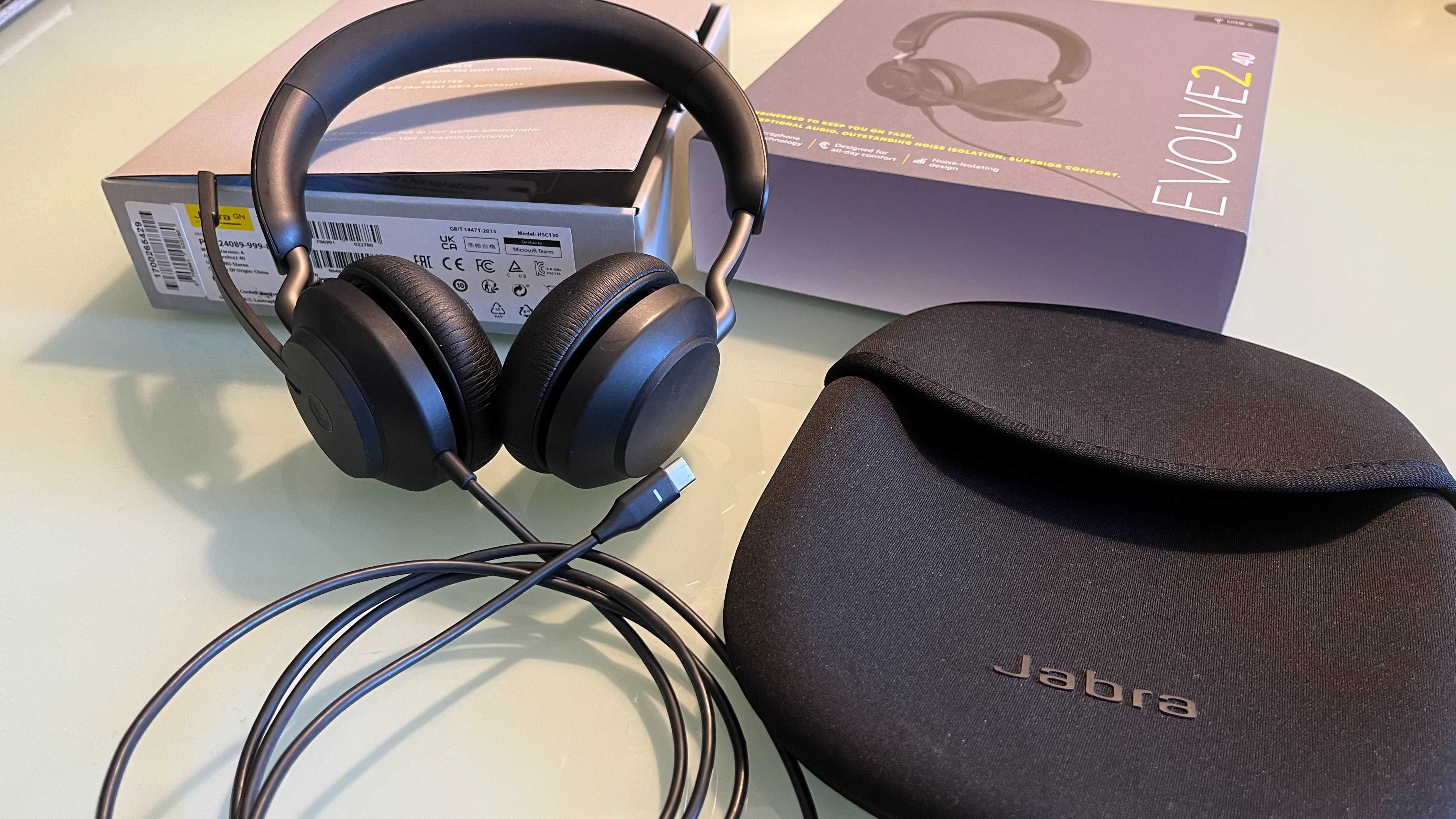 Auscultadores Jabra Evolve2 40