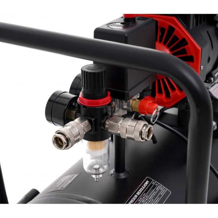 KRAFT&DELE Kompresor Bezolejowy Sprężarka 50l 230V 1,5kW KD1386