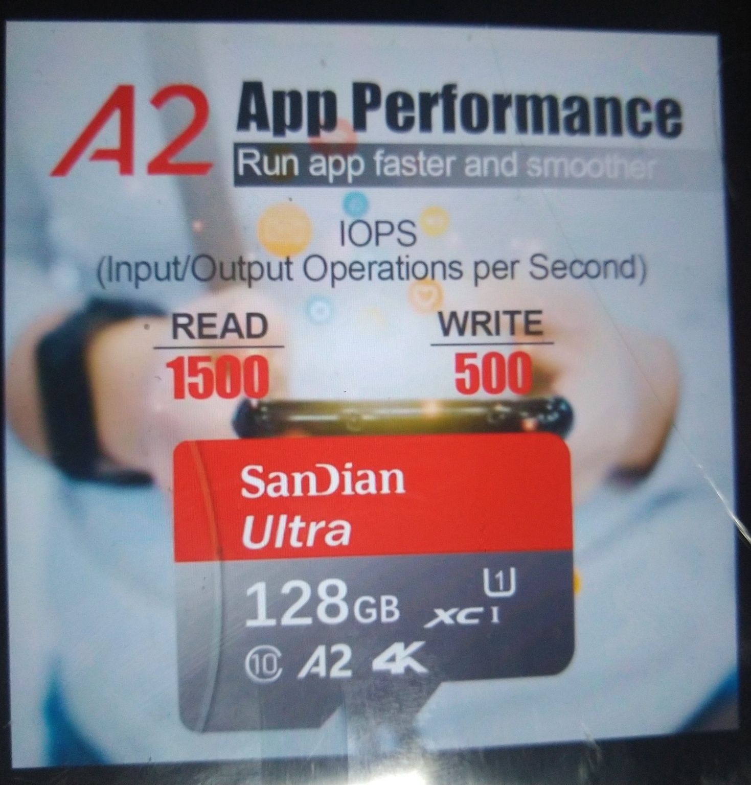 I'mКарты памяти SD   SanDian и Xiaomi на 128 Гб 10класс.